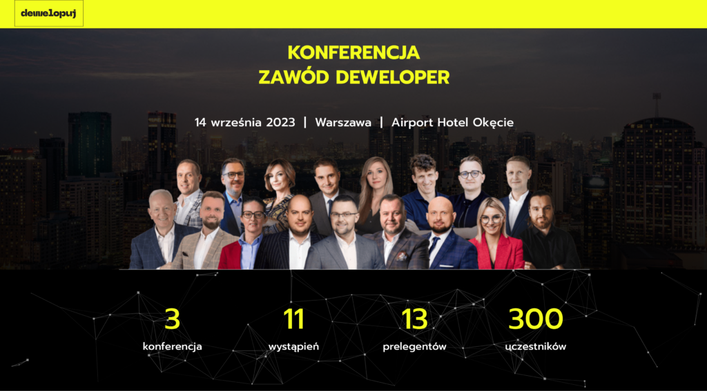 Konferencja Zawód Deweloper 14 września 2023