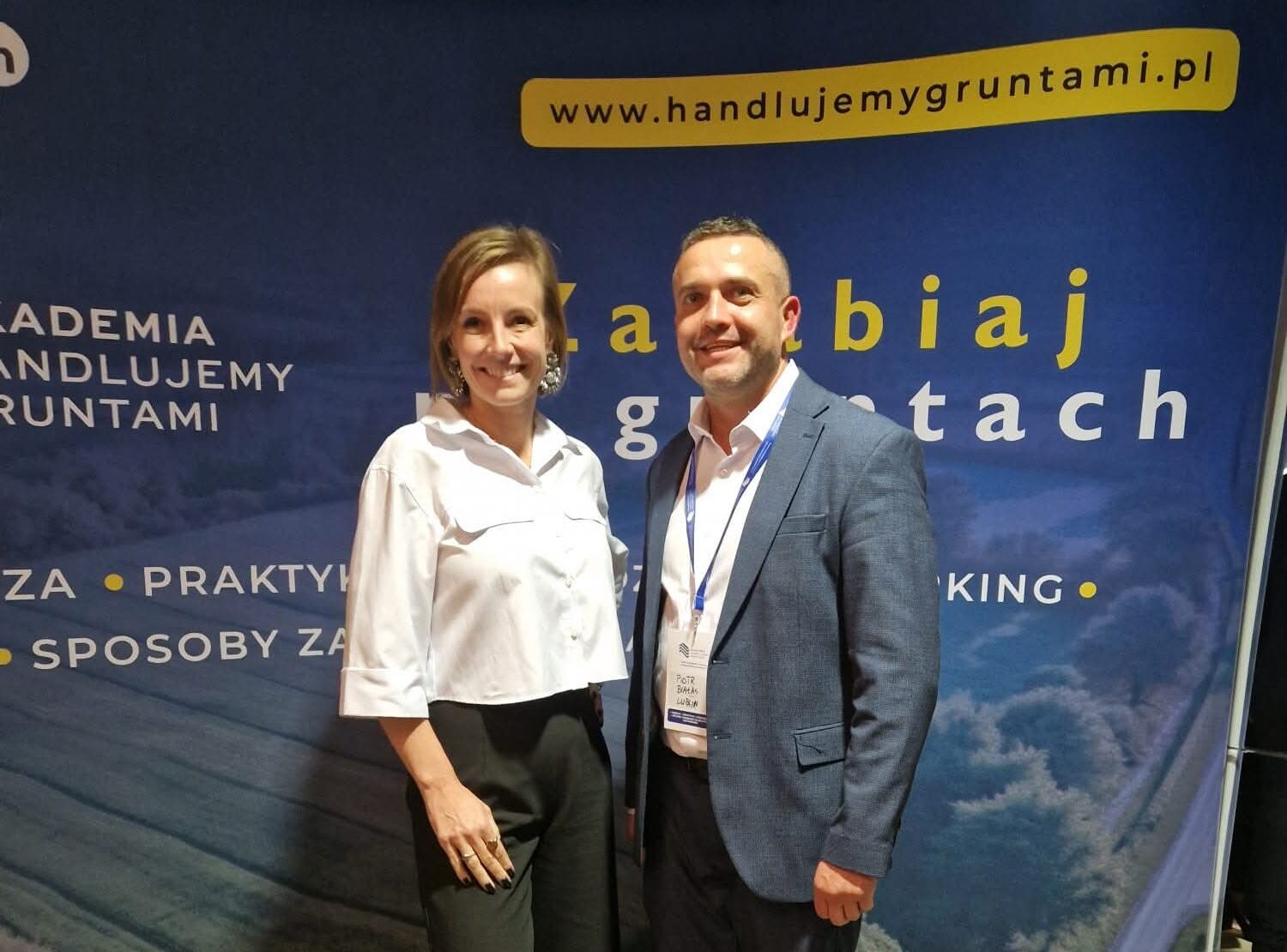 Moje wystąpienie na konferencji „Akademii Handlujemy Gruntami”.